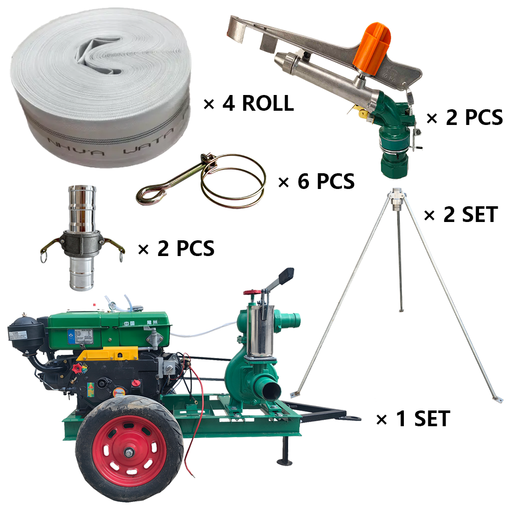 凉山程瑞达PY40摇臂喷枪灌溉套装